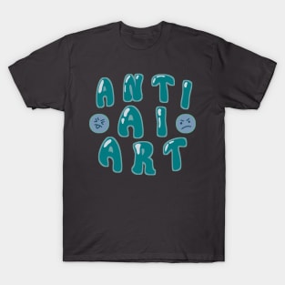 Anti AI Art T-Shirt